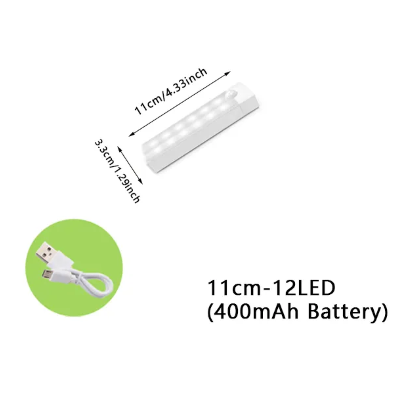 Luz LED con Sensor de Movimiento